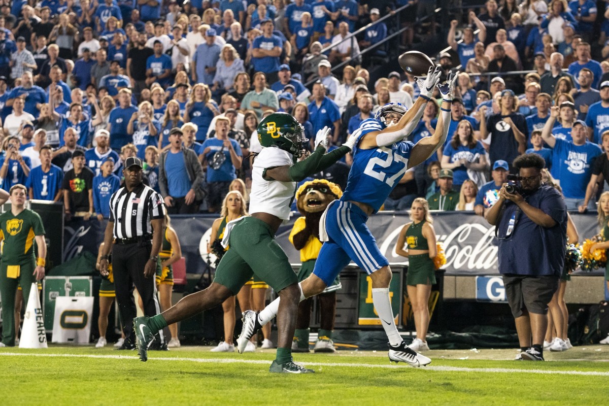 BYU vs Baylor Chase Roberts